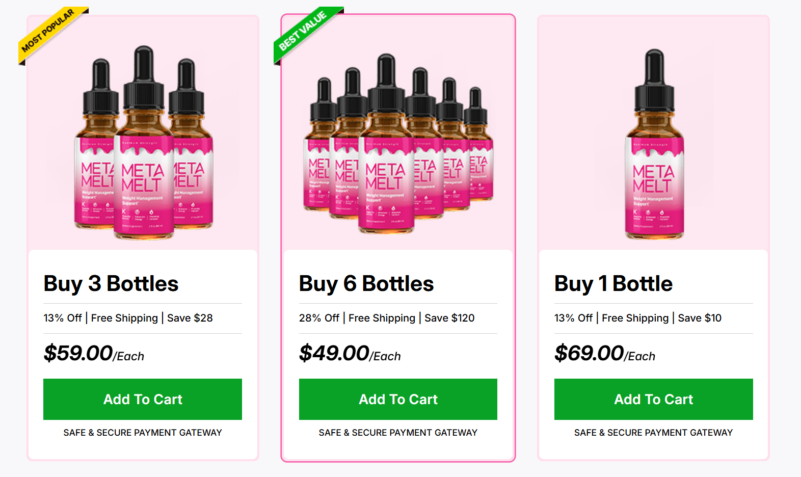 Meta Melt discounts